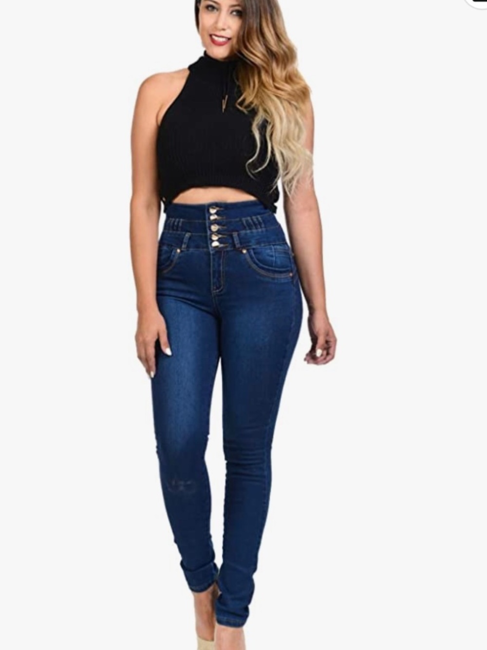 Degree Colombian Design Butt Lift Levantacola Jeans